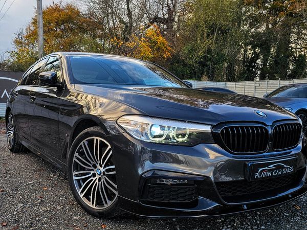 BMW 5-Series Saloon, Petrol Plug-in Hybrid, 2019, Grey