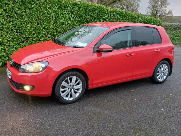 Volkswagen Golf Hatchback, Diesel, 2010, Red