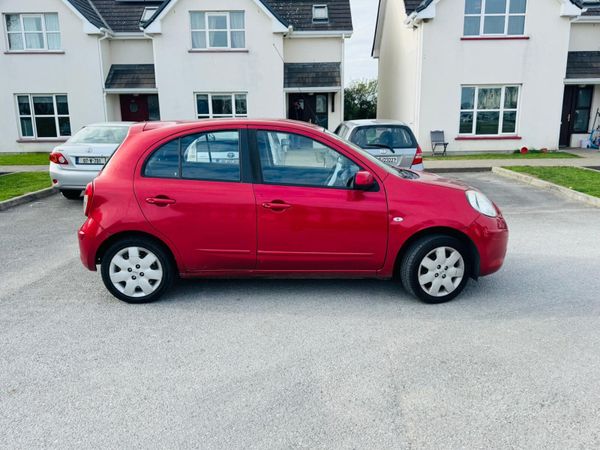 Nissan Micra Hatchback, Petrol, 2012, Red