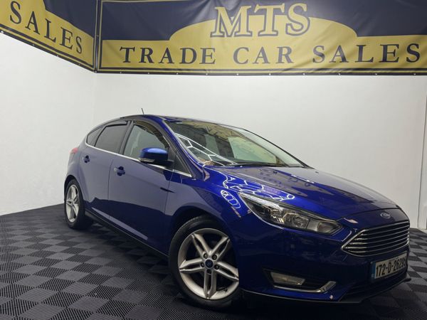 Ford Focus Hatchback, Petrol, 2017, Blue