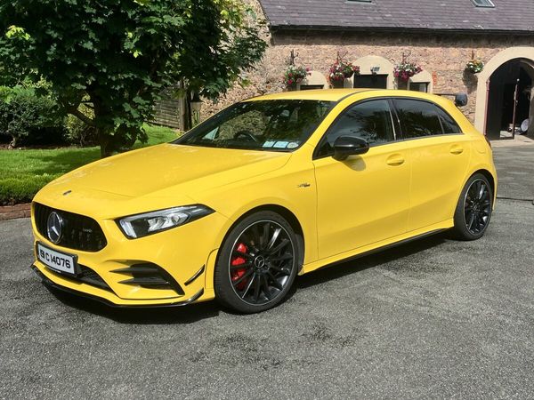 Mercedes-Benz A-Class Hatchback, Petrol, 2019, Yellow