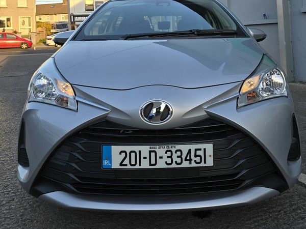 Toyota Vitz Hatchback, Petrol, 2020, Silver