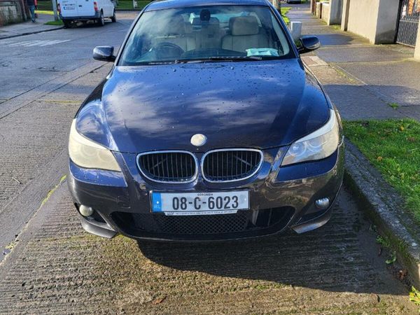 BMW 5-Series Saloon, Diesel, 2008, Black