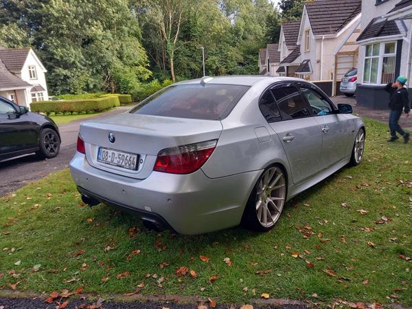 BMW 5-Series Saloon, Diesel, 2008, Silver