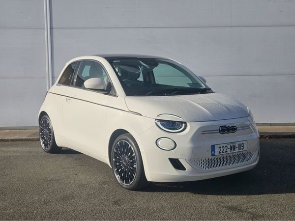 Fiat 500e Hatchback, Electric, 2022, White