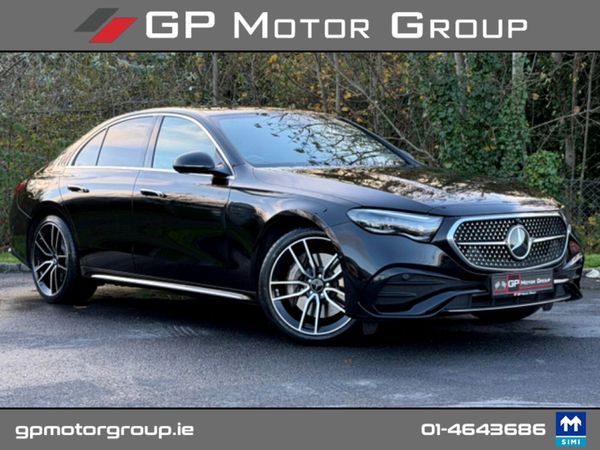 Mercedes-Benz E-Class Saloon, Petrol Plug-in Hybrid, 2024, Black