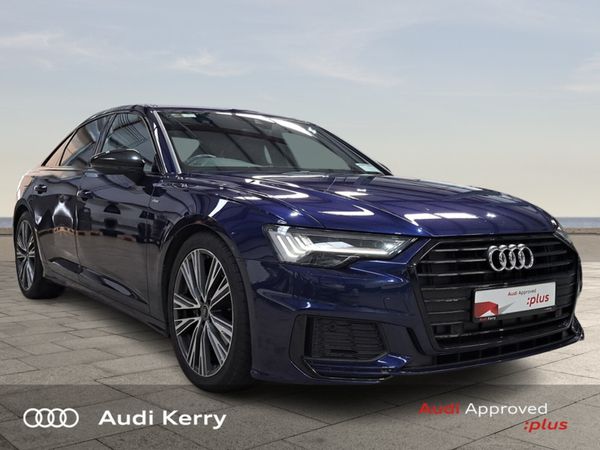 Audi A6 Saloon, Diesel, 2021, Blue