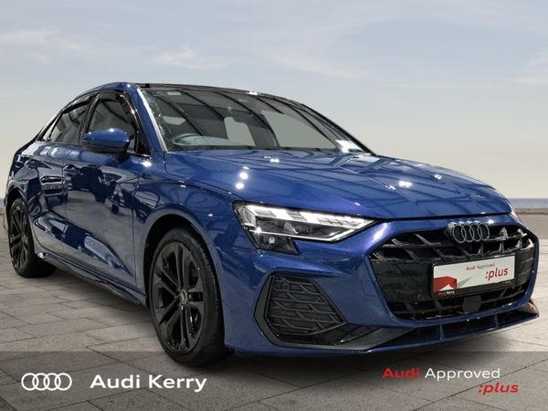 Audi A3 Saloon, Petrol, 2025, Blue