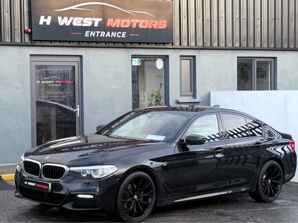 BMW 5-Series Saloon, Diesel, 2019, Black