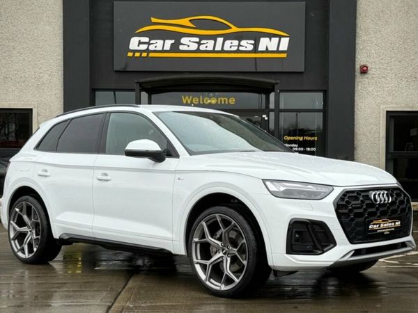Audi Q5 SUV, Diesel Hybrid, 2022, White