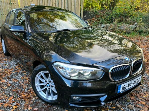 BMW 1-Series Hatchback, Diesel, 2016, Black