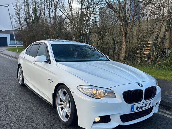 BMW 5-Series Saloon, Diesel, 2011, White