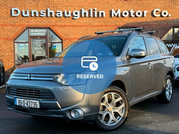 Mitsubishi Outlander Estate, Petrol Plug-in Hybrid, 2015, Grey