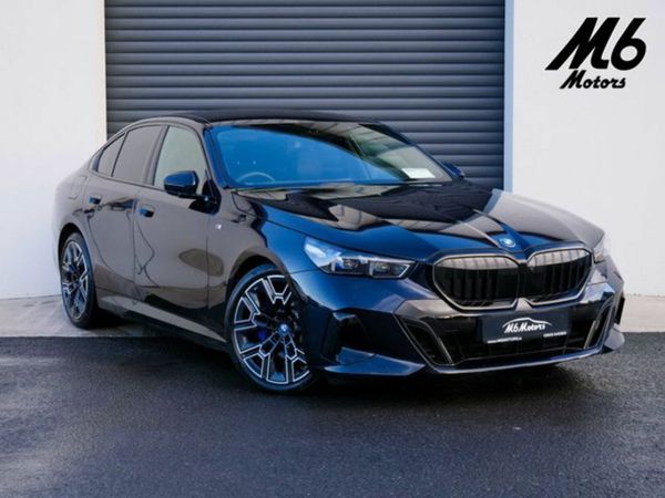 BMW 5-Series Saloon, Petrol Hybrid, 2025, Black