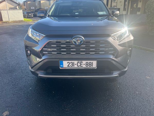 Toyota RAV4 SUV, Petrol Hybrid, 2023, Grey