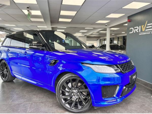 Land Rover Range Rover Sport SUV, Petrol Plug-in Hybrid, 2019, Blue
