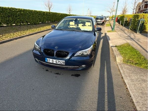BMW 5-Series Saloon, Diesel, 2007, Blue