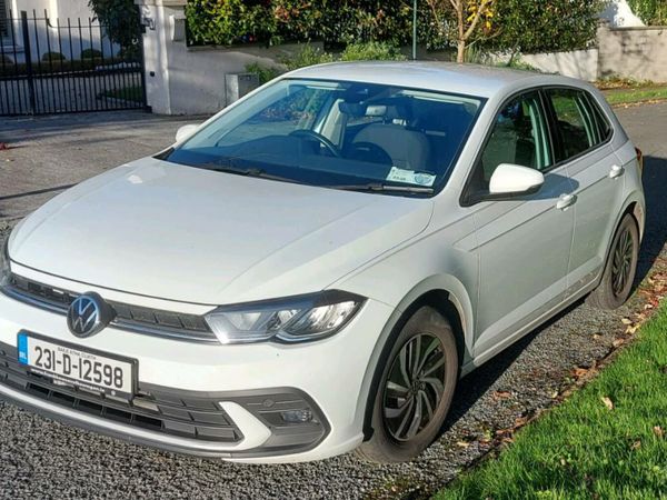 Volkswagen Polo Hatchback, Petrol, 2023, White