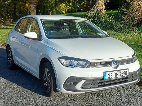 Volkswagen Polo Hatchback, Petrol, 2023, White