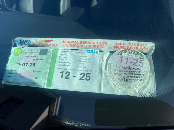 BMW 5-Series Saloon, Diesel, 2011, Black