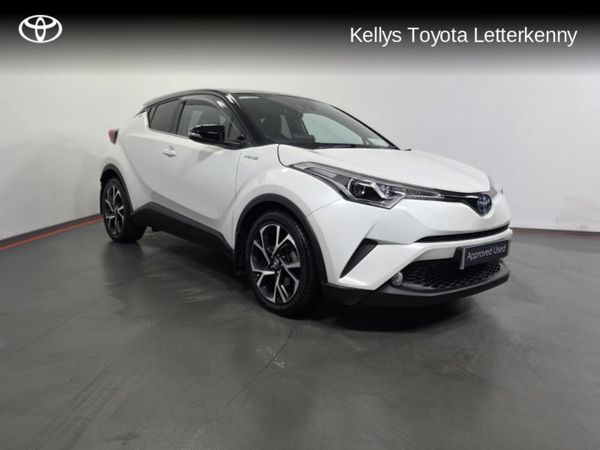 Toyota C-HR SUV, Petrol Hybrid, 2018, White