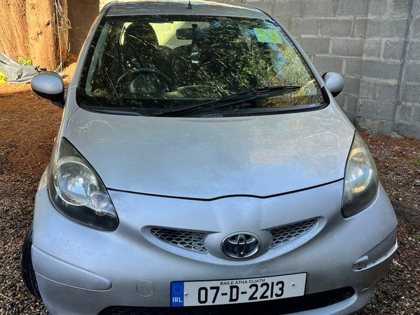 Toyota Aygo Hatchback, Petrol, 2007, Silver