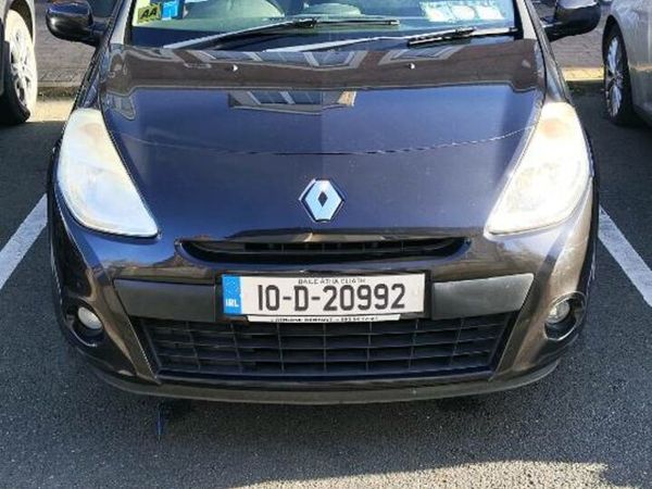 Renault Clio Hatchback, Ethanol Petrol, 2010, Black