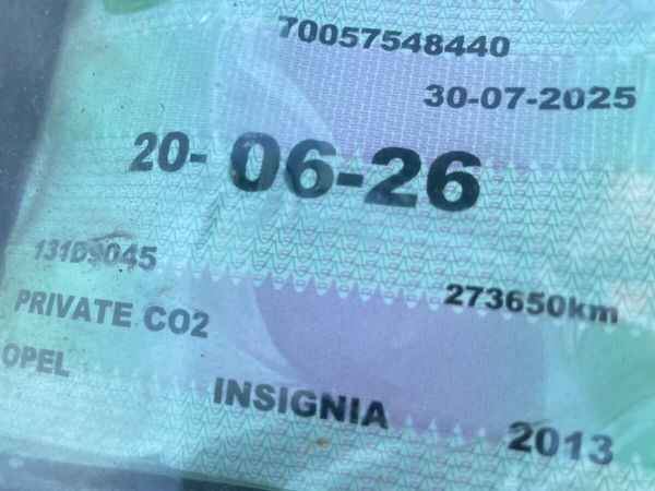 Opel Insignia MPV, Diesel, 2013, Grey