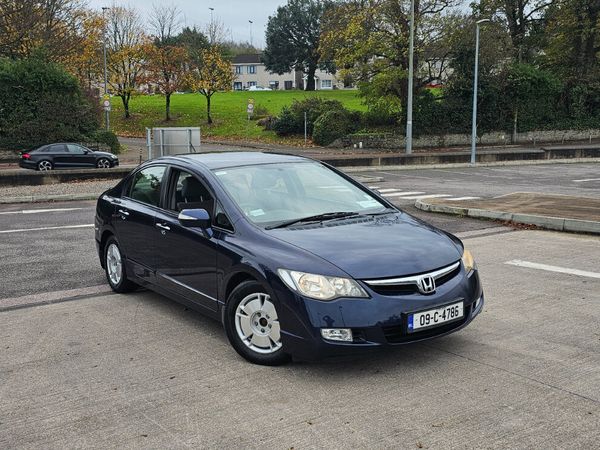 Honda Civic Saloon, Petrol Hybrid, 2009, Blue