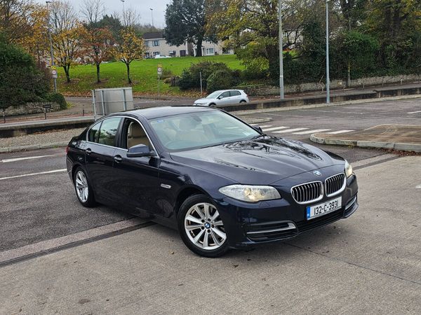 BMW 5-Series Saloon, Diesel, 2013, Blue