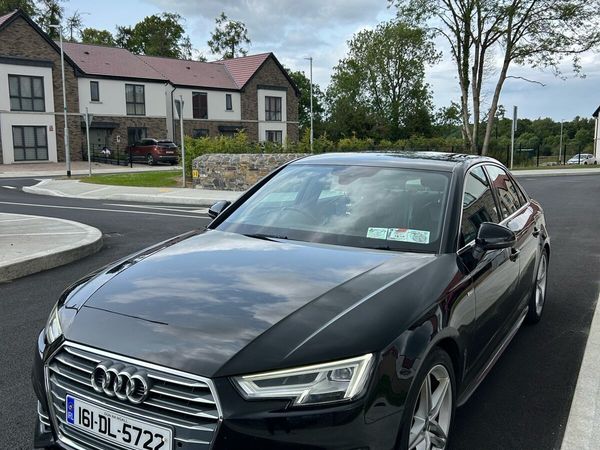 Audi A4 Saloon, Diesel, 2016, Black