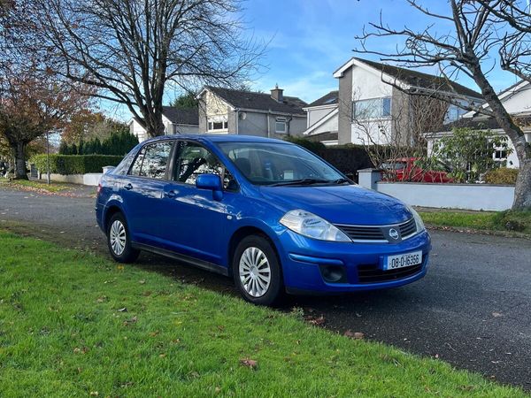 Nissan Tiida Saloon, Petrol, 2008, Blue