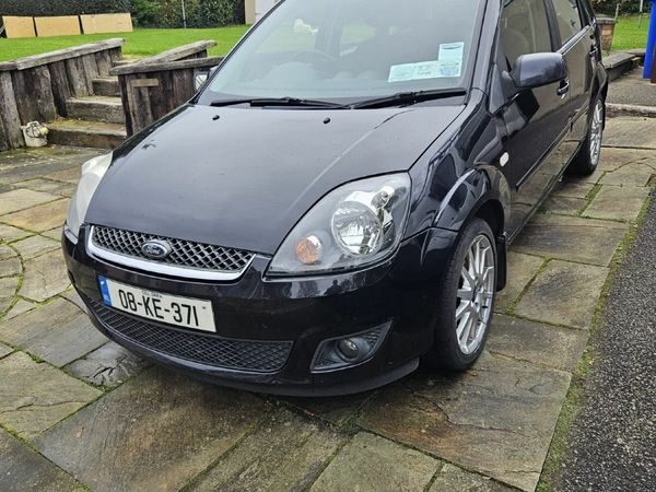 Ford Fiesta Hatchback, Petrol, 2008, Black