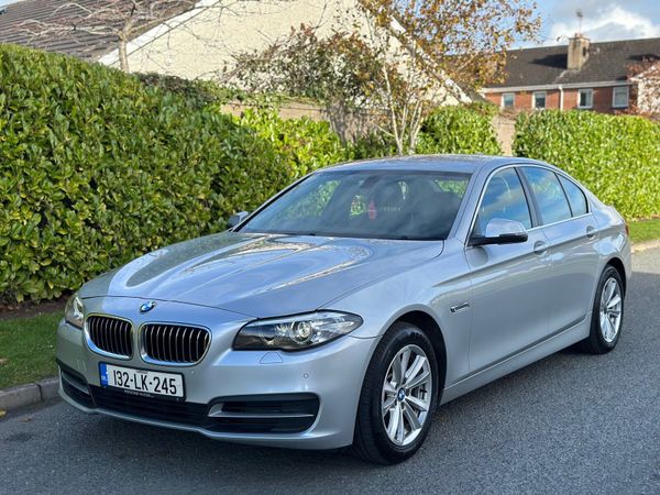 BMW 5-Series Saloon, Diesel, 2013, Silver