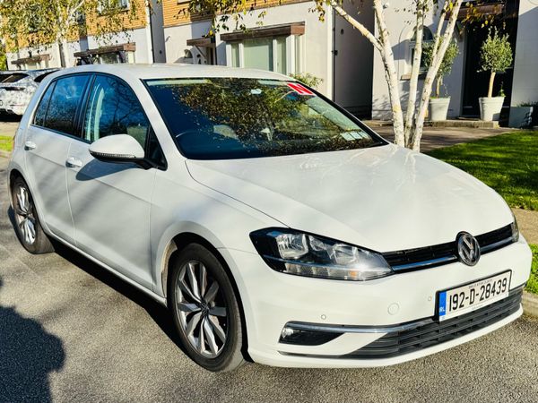Volkswagen Golf Hatchback, Diesel, 2019, White