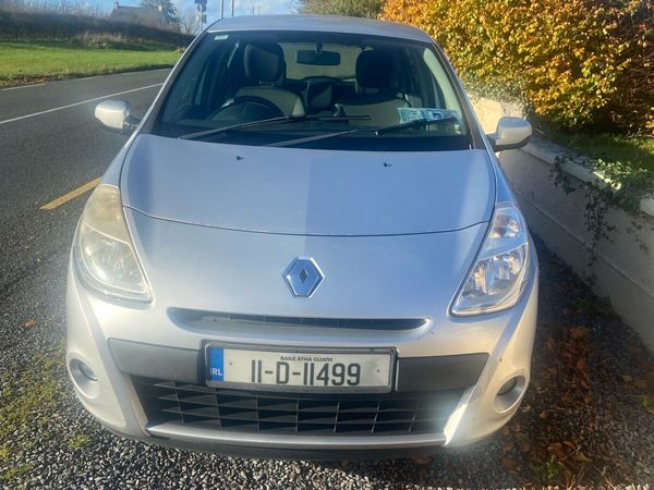 Renault Clio Hatchback, Ethanol Petrol, 2011, Silver