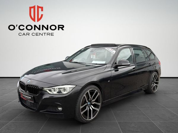 BMW 3-Series Estate, Diesel, 2018, Black