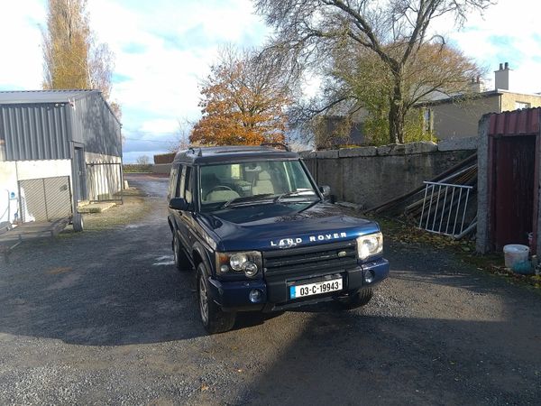 Land Rover Discovery SUV, Diesel, 2003, Blue