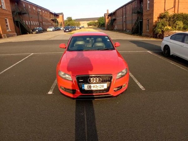 Audi A4 Saloon, Diesel, 2008, Red