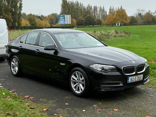 BMW 5-Series Saloon, Diesel, 2015, Black