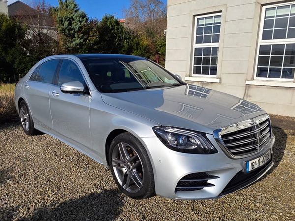 Mercedes-Benz S-Class Saloon, Diesel, 2018, Silver