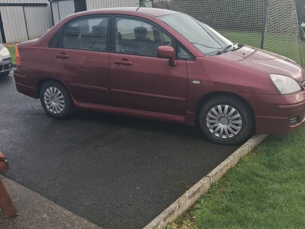 Suzuki Liana Saloon, Petrol, 2005, Red