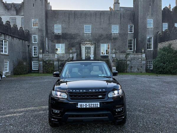 Land Rover Range Rover Sport SUV, Diesel, 2016, Black
