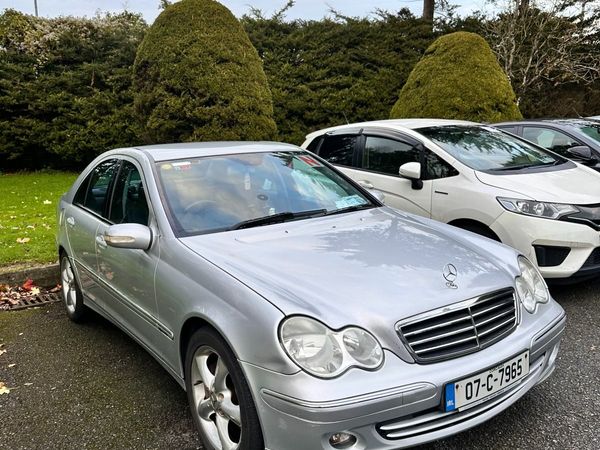 Mercedes-Benz C-Class Saloon, Petrol, 2007, Silver