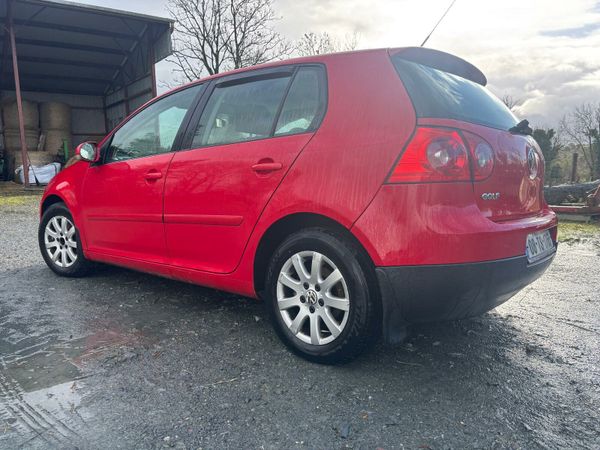Volkswagen Golf Hatchback, Diesel, 2008, Red