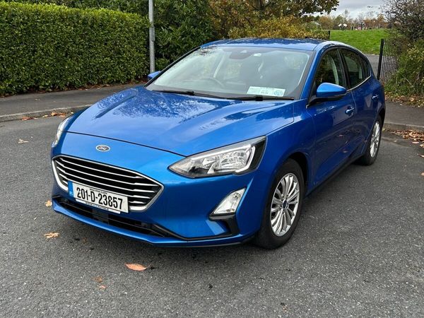 Ford Focus Hatchback, Petrol, 2020, Blue