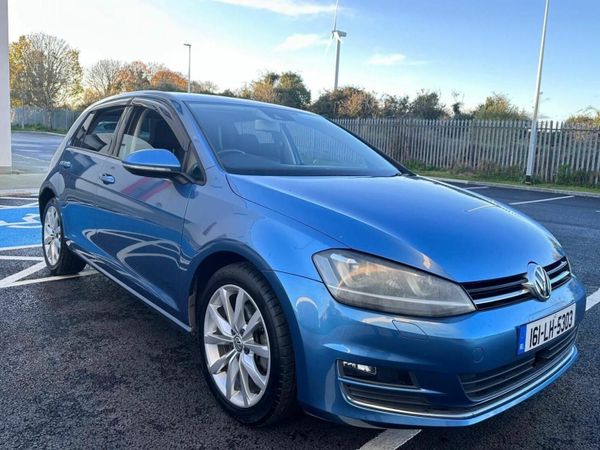 Volkswagen Golf Hatchback, Petrol, 2016, Blue