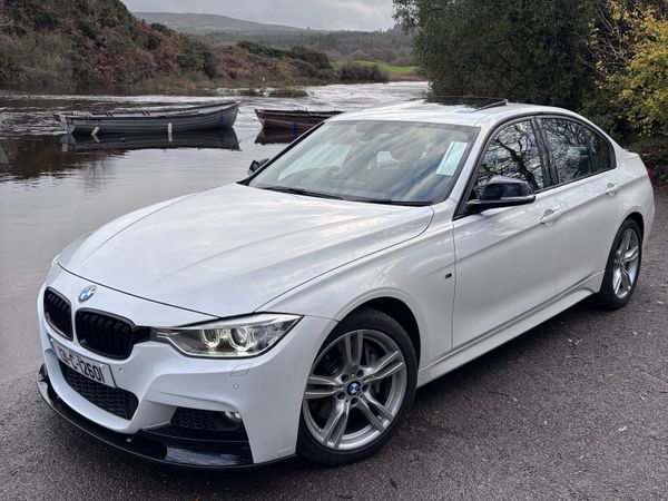 BMW 3-Series Saloon, Petrol Hybrid, 2013, White