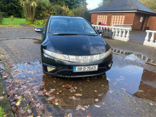 Honda Civic Hatchback, Diesel, 2008, Black