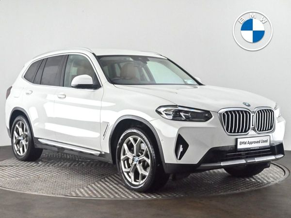 BMW X3 SUV, Petrol Plug-in Hybrid, 2024, White